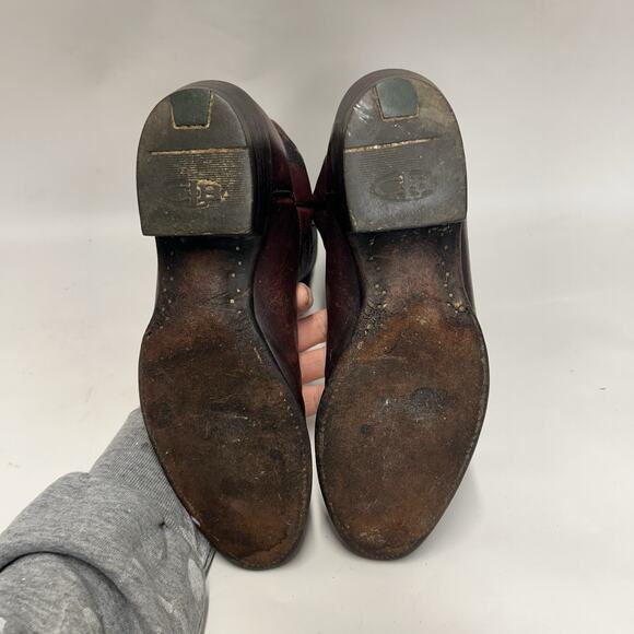Lucchese 2000 Leather Roper Cowboy Boots “Black Cherry” main image 10